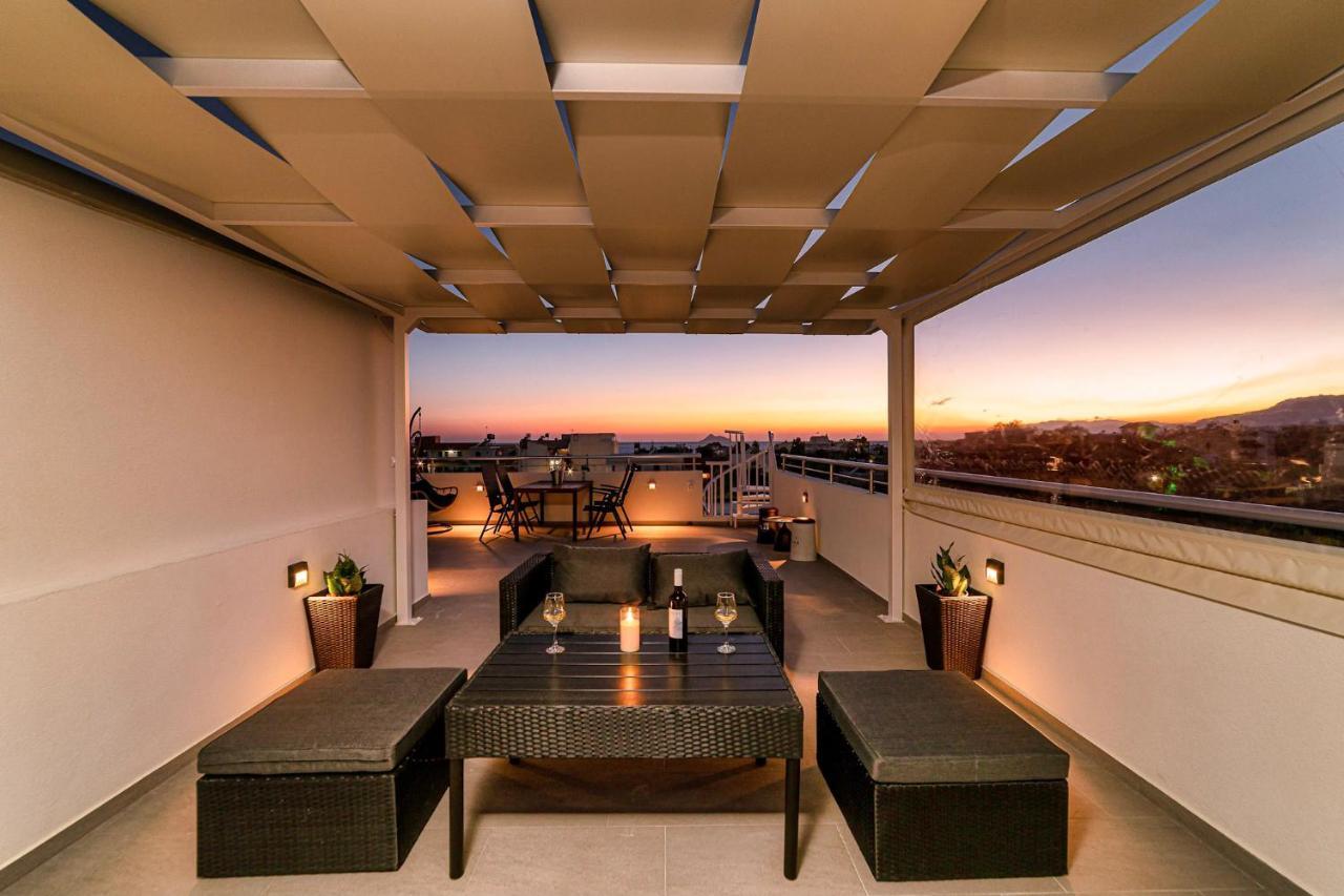 Ephantasy Living - Luxury With Roof Garden Dom wakacyjny Kalamaki (Heraklion)
